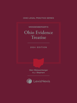 cover image of Weissenberger's Ohio Evidence Treatise